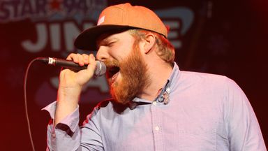 Alex Clare pictured at the Star 94 Jingle Jam at The Arena at Gwinnett Center in Atlanta in December 2012. Pic: Robb Cohen/RobbsPhotos/Invision/AP      